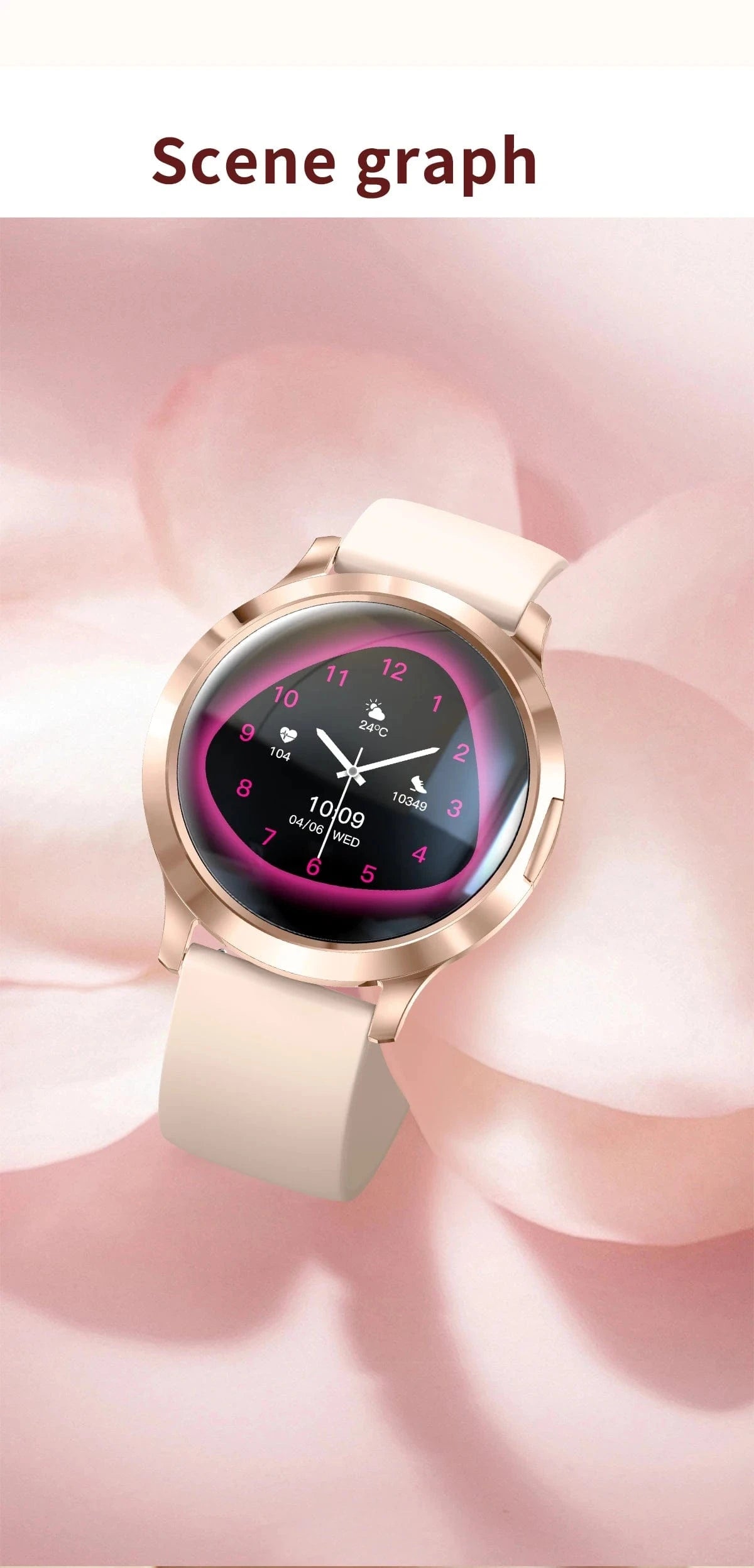 2025 New Smart Watch For Women 1.32"HD AMOLED Screen IP68 Waterproof Heart Rate Women Health Ladies Smartwatches For Android ios