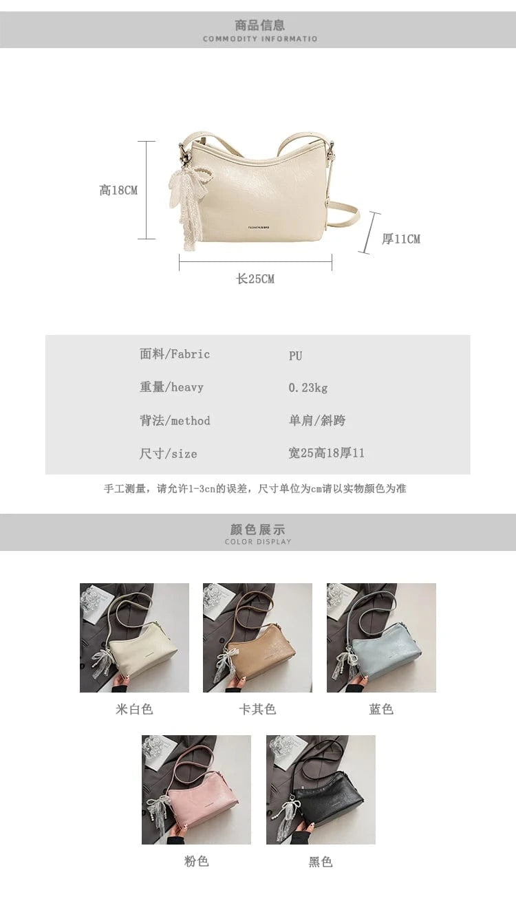2025 New Women's Tote Bag - Large Capacity Crossbody Purse, Stylish Shoulder Bag for Work & Commute, Summer Office Essentials