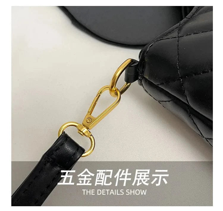 2025 Spring New Style Large Women's Bags, Letter-patterned Large-capacity Tote Bags, Underarm Bags, Fashionable and Versatile