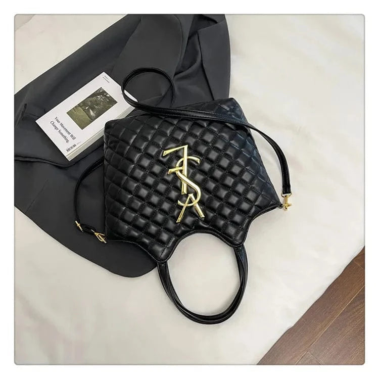 2025 Spring New Style Large Women's Bags, Letter-patterned Large-capacity Tote Bags, Underarm Bags, Fashionable and Versatile