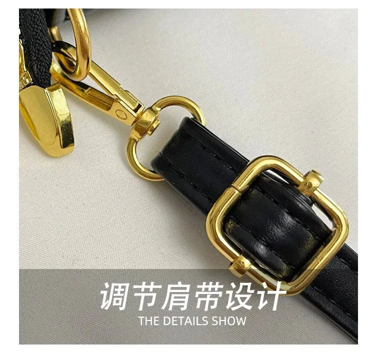 2025 Spring New Style Large Women's Bags, Letter-patterned Large-capacity Tote Bags, Underarm Bags, Fashionable and Versatile