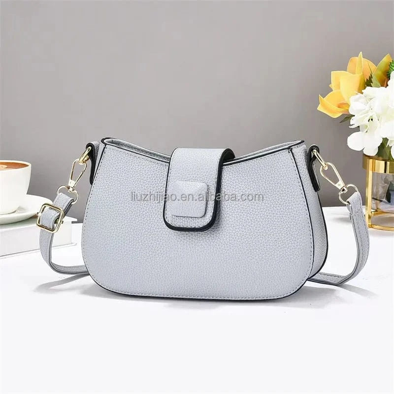 2025 Spring Single Shoulder New Women's Trendy Fashion Minimalist Trendy Slanted Underarm Shoulder Bag