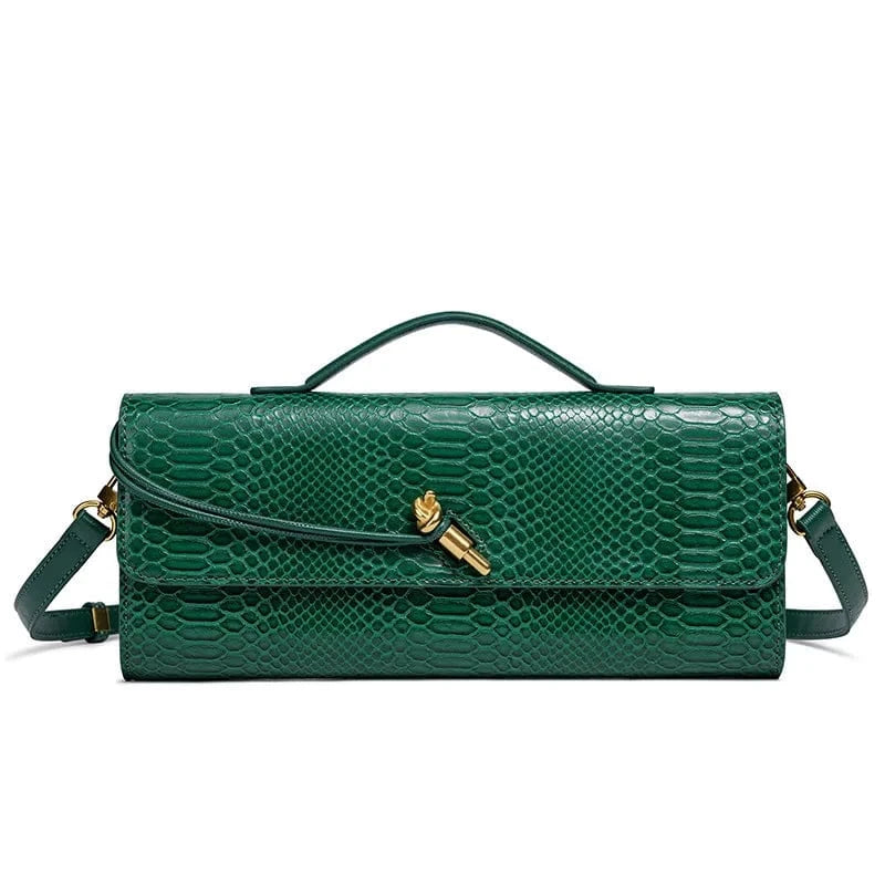 2025 Women's New Waterproof Evening Shoulder Bag with Lock Strap and Two Handles/Closures for Beach Use and Christmas Fashion