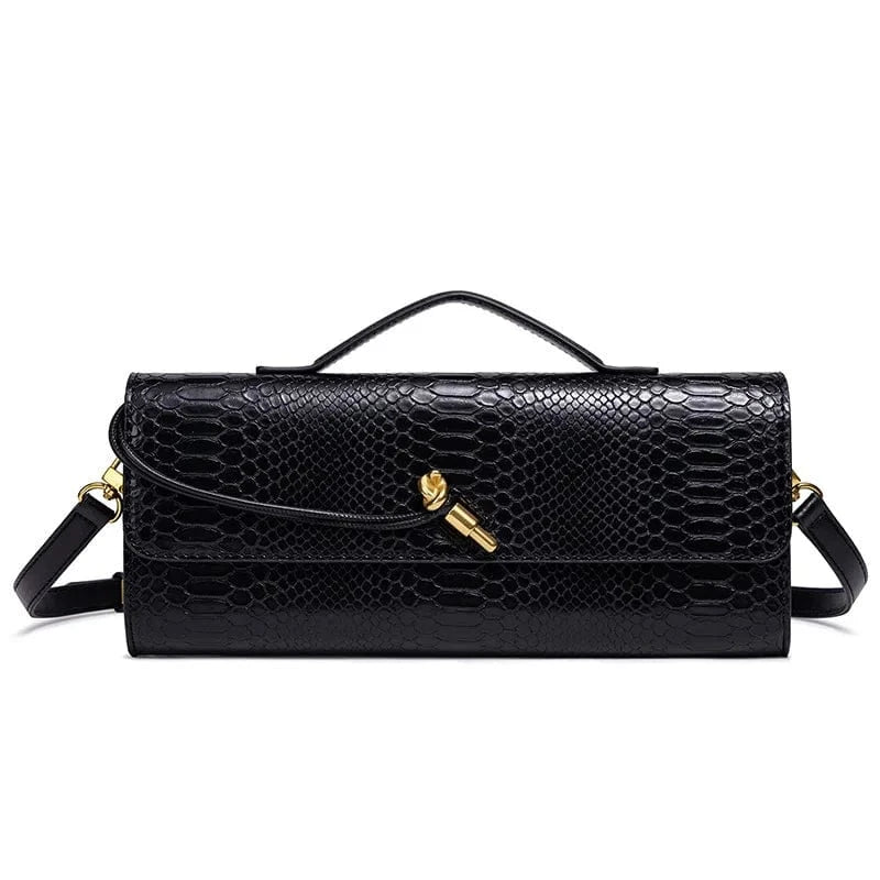 2025 Women's New Waterproof Evening Shoulder Bag with Lock Strap and Two Handles/Closures for Beach Use and Christmas Fashion