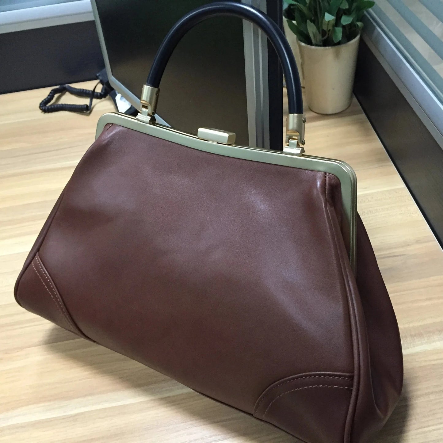 21*20cm / brown Nanobags Women Luxury Genuing Leather Bags Handbags