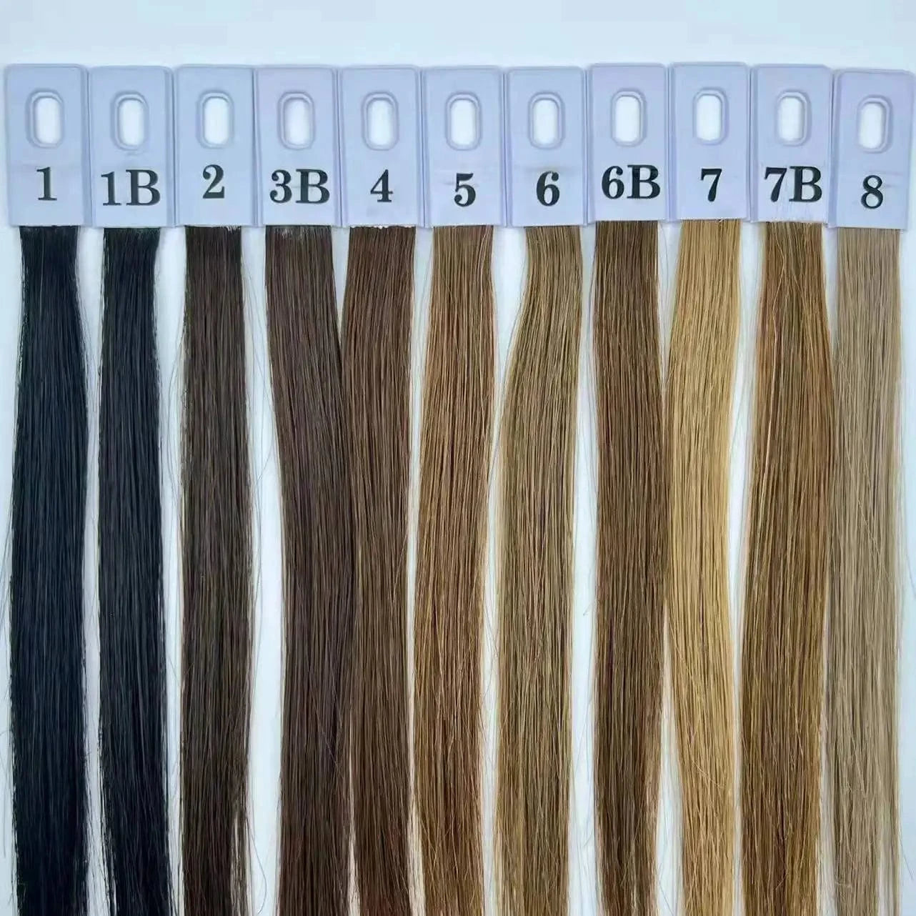 22 Inches / dark factory i-tip hair extensions raw virgin 100% remy russian double drawn 1b itip hair extensions i tip human hair extensions