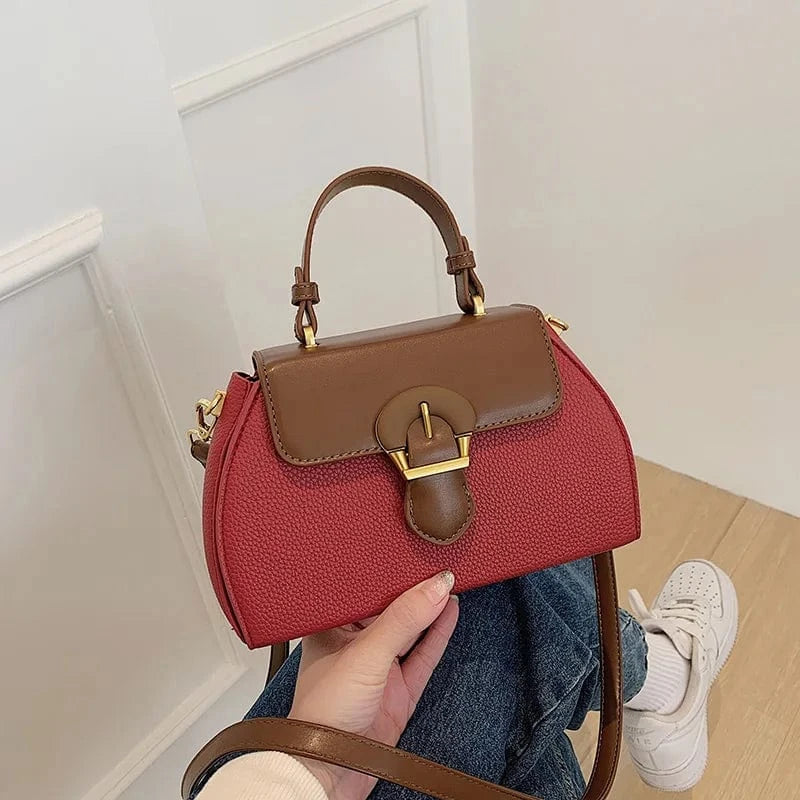 22cm*7cm*14.5cm / Red Wholesale 2022 Lady Design Luxury Handbags Young Woman Famous Handbags Trendy Hand Bags For Females