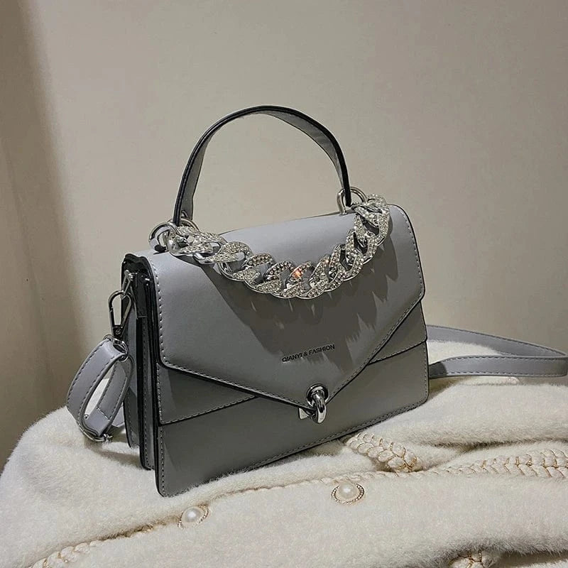 22cm*8cm*15cm / Gray New Fashion Hand Bags 2022 Young Ladies Luxury Small Handbags Girls Cute Trendy Purses For Woman
