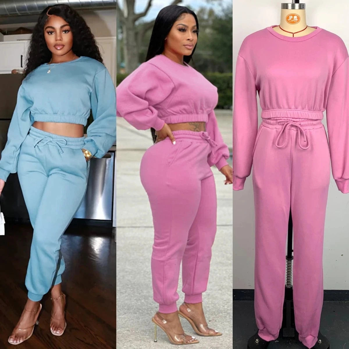 230706 Wholesale New Arrivals 2024 Fall Autumn Clothing Winter Tracksuit Gym Women 2 Piece Sets