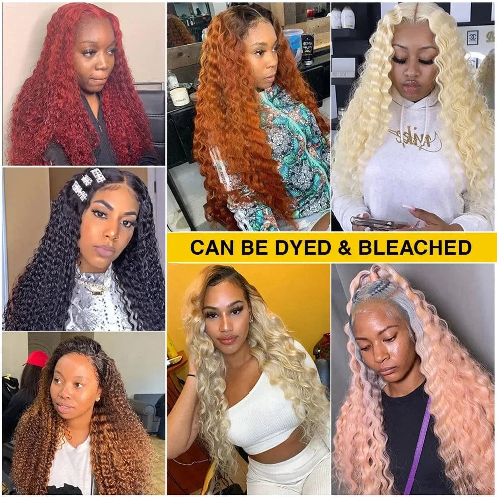 250% 360 Full Lace 13x6 HD Lace Frontal Wig for Women 13x4 Frant Silky Straight Remy Human Hair Dark Black Glueless Pre Plucked