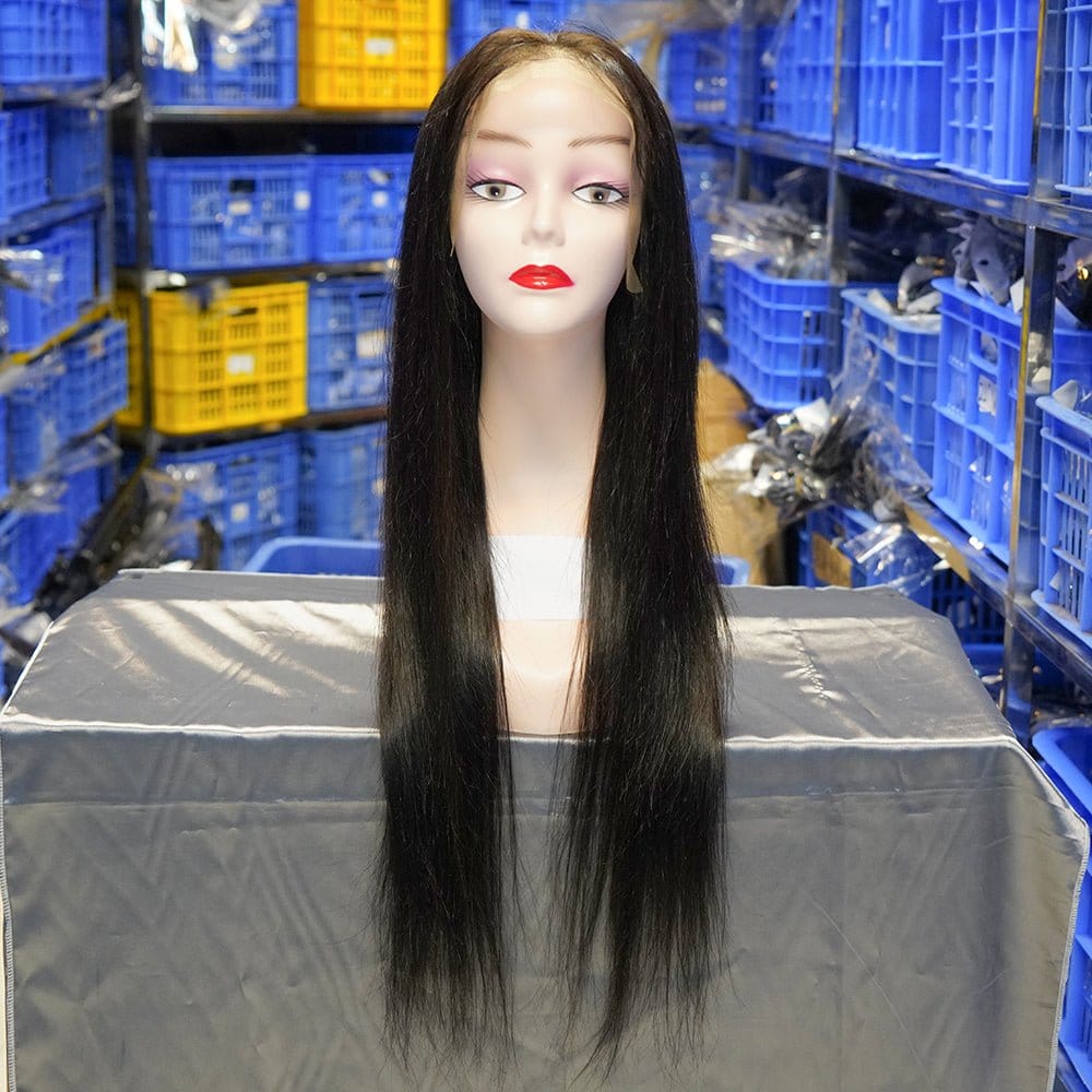 28 Inches / straight 360 Human Hair Wigs For Women,Lace Wigs 100 Virgin Human Hair,Weaves And Wigs Human Hair Lace Front Straight