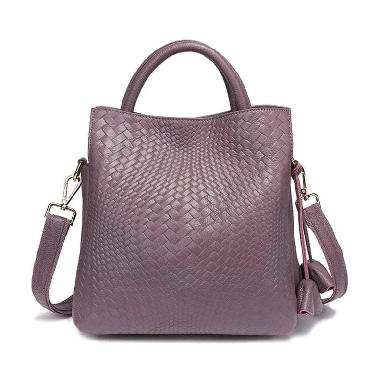 2ndr Brand Cowhide Women Ladies Quality Genuine Leather Handbags Tote Hand Bags From China Sale in India Morocco Cuero