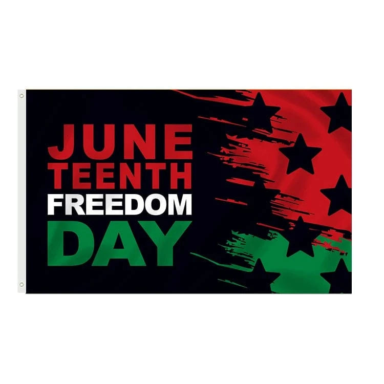 3*5FT / 4 High-Quality 3x5ft Juneteenth Outdoor Décor