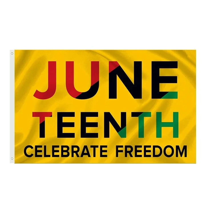 3*5FT / 5 High-Quality 3x5ft Juneteenth Outdoor Décor