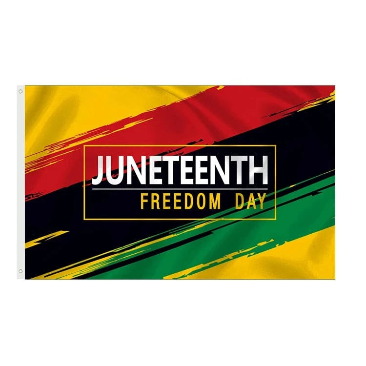 3*5FT / 6 High-Quality 3x5ft Juneteenth Outdoor Décor
