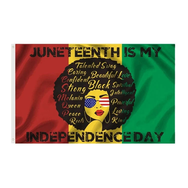 3*5FT / 7 High-Quality 3x5ft Juneteenth Outdoor Décor