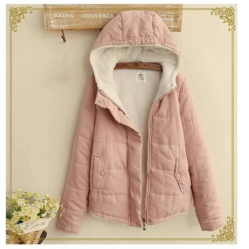 3 XL / 2 warm coat plus size candy color cotton padded jacket female long parka womens wadded jaqueta feminina