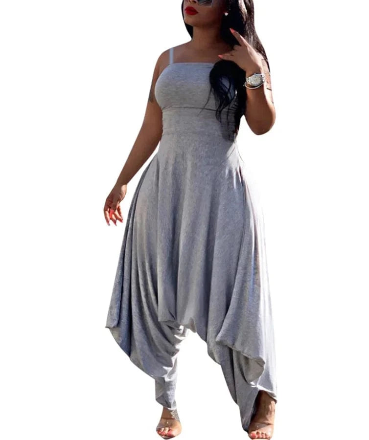 3 XL / LS6306 GRAY Liu Ming Fashion Sexy Women Birthday Party Clothes Printed Long Clothing Casual Midi Dress