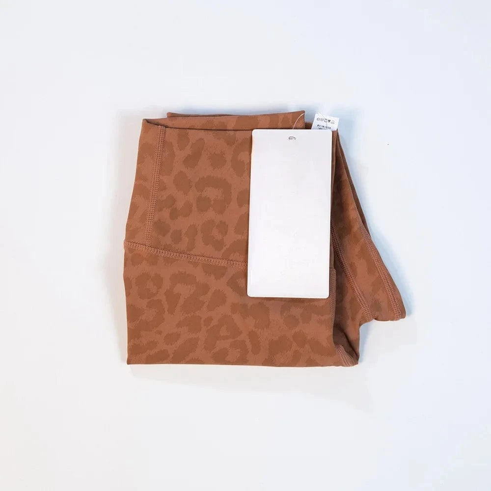 3 XL / Orange 2024 Custom Leopard Print High Waist Scrunch Butt Yoga Women's Tight Pants Push Up Gym Yoga Wear Leggings