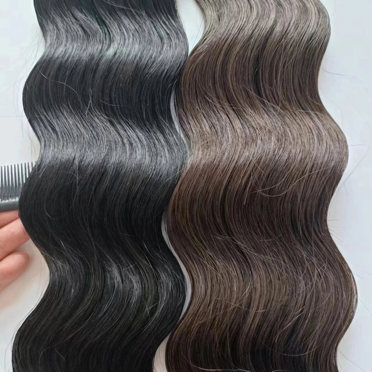 30 Inches / 2# 2024 new fashion natural looking real tape in hair extensions accessories raw indian virgin hair extensions