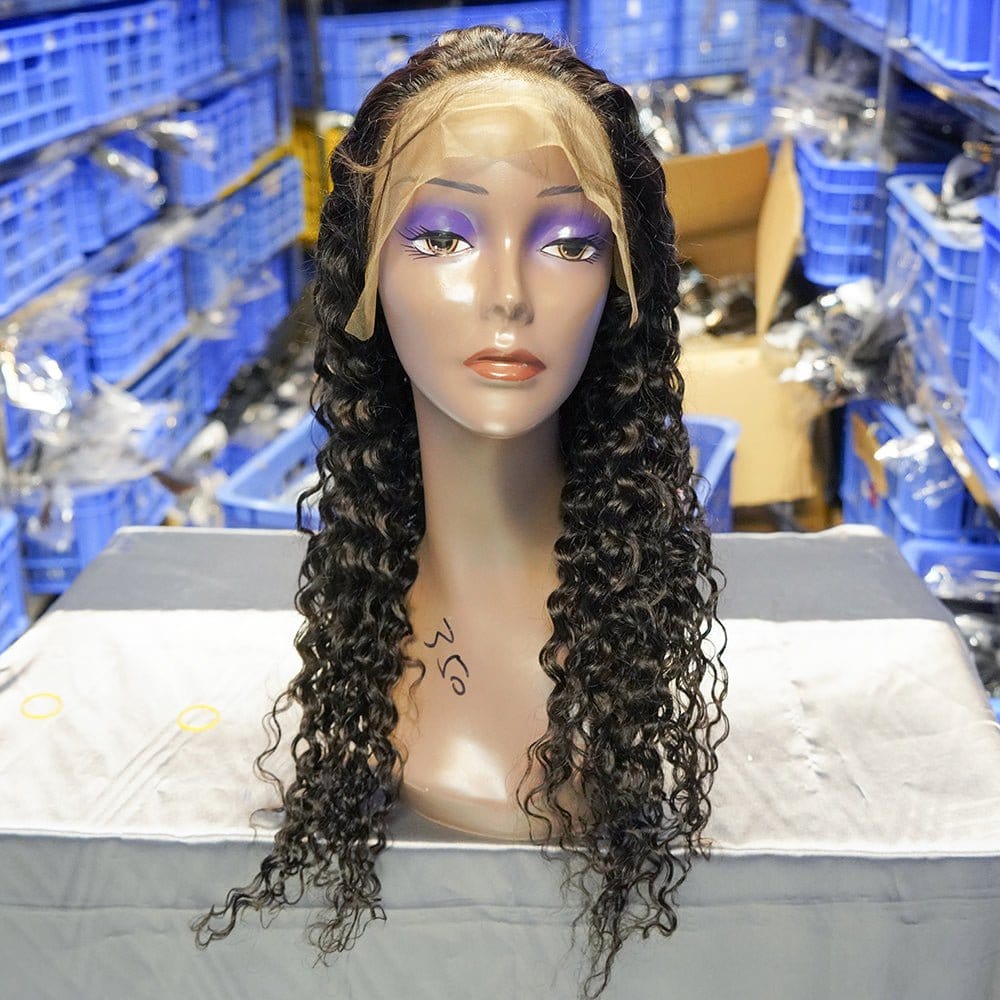 30 Inches / water wave 360 Human Hair Wigs For Women,Lace Wigs 100 Virgin Human Hair,Weaves And Wigs Human Hair Lace Front Straight