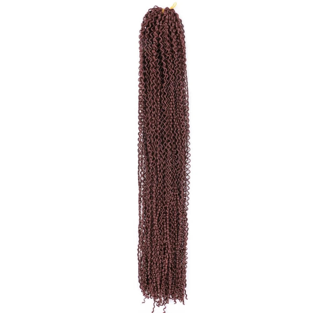 33# / 22 Inches Zizi Braiding hair Micro Zizi Ombre Blonde Purple Blue Grey colors Synthetic Box Braids hair micro Zizi Crochet Braids Hair