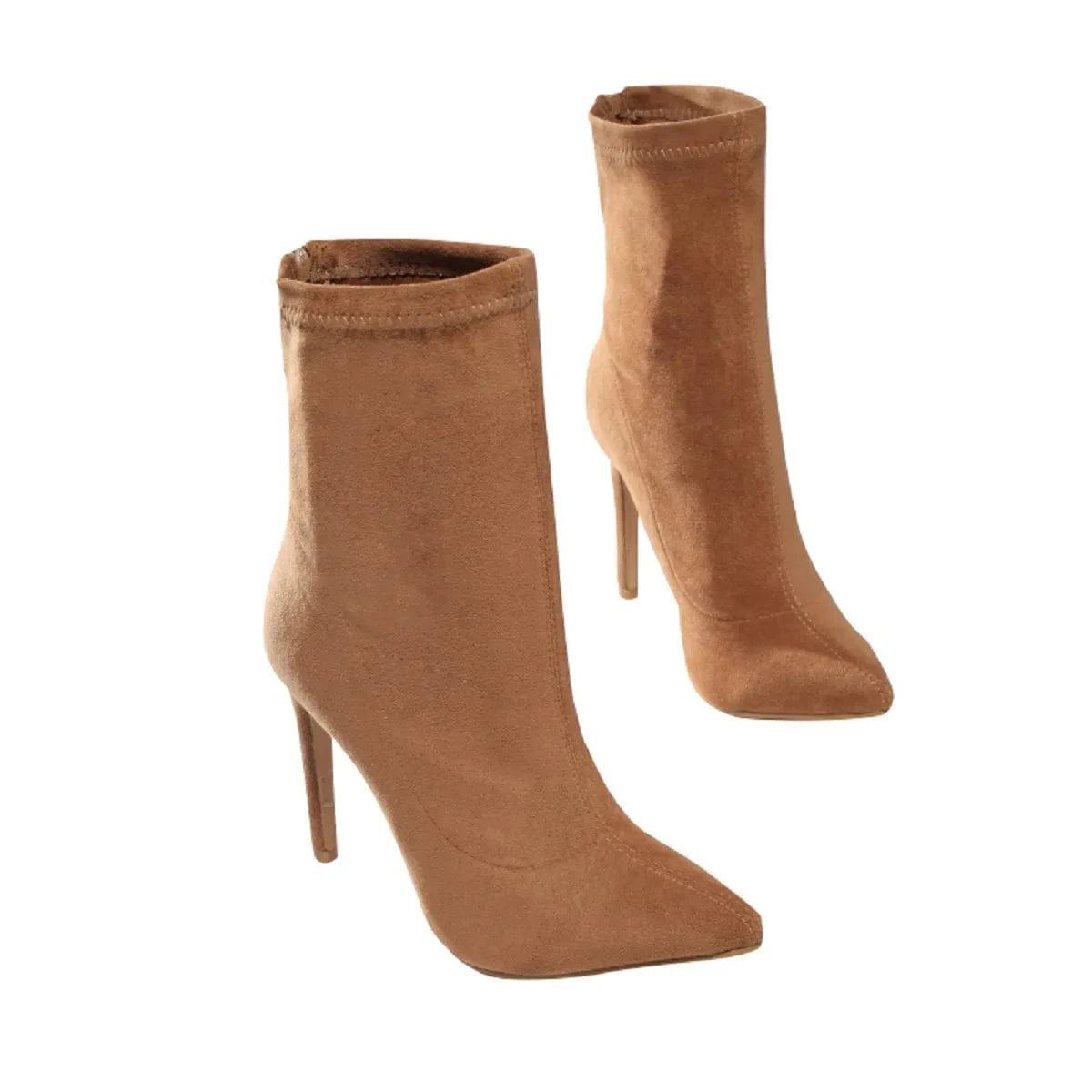 35 / Brown sh11398a Winter 2023 ladies boots shoes high heels leopard boots for woman