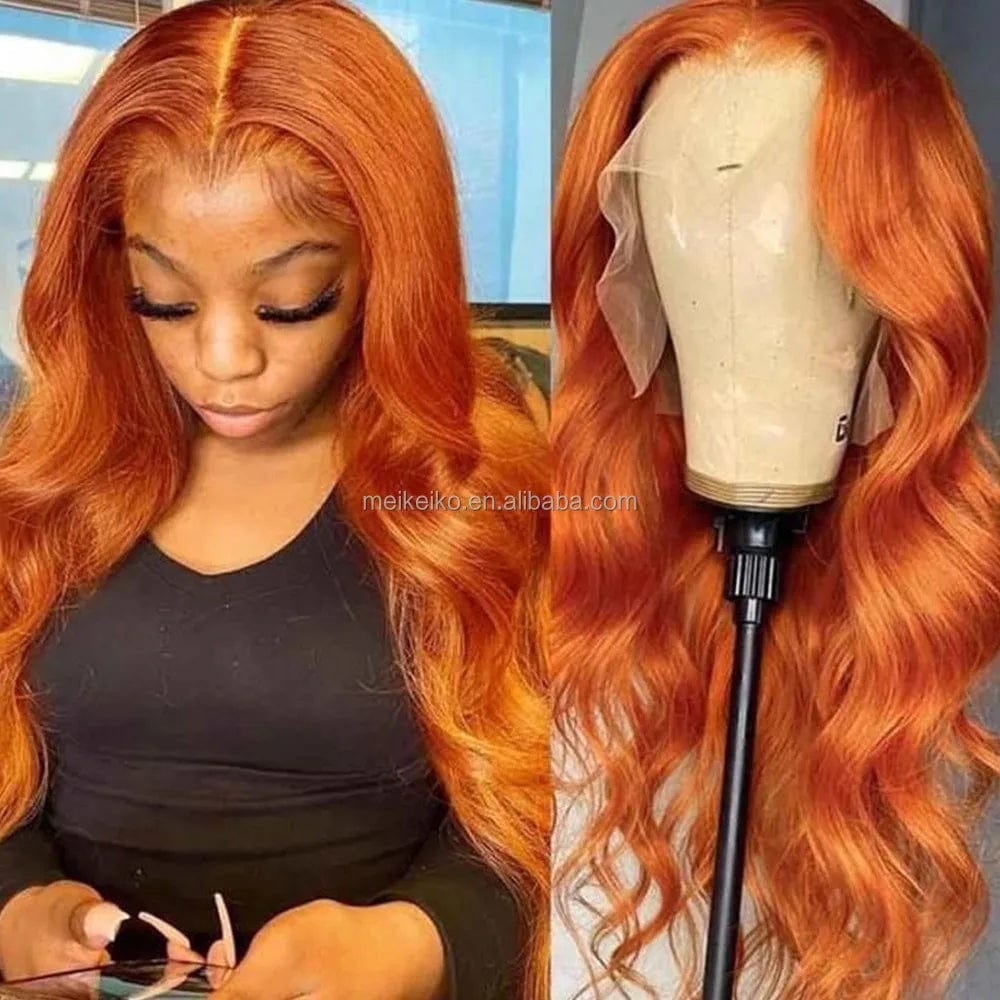 #350 / 16 Inches 99J Burgundy Body Wave Lace Front Wig Red Colored Hd Lace Frontal Brazilian Human Hair Wigs For Woman