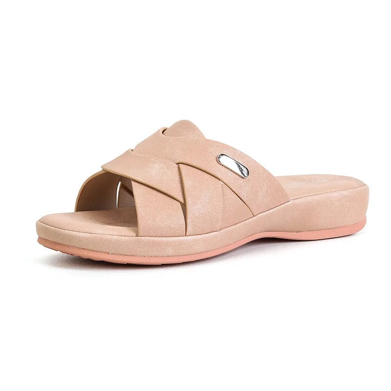 36 / Pink New Summer adult lazy shoes fashion sandals Casual slippers woman Beach Non-slip flat Outdoor Lightweight Sandals