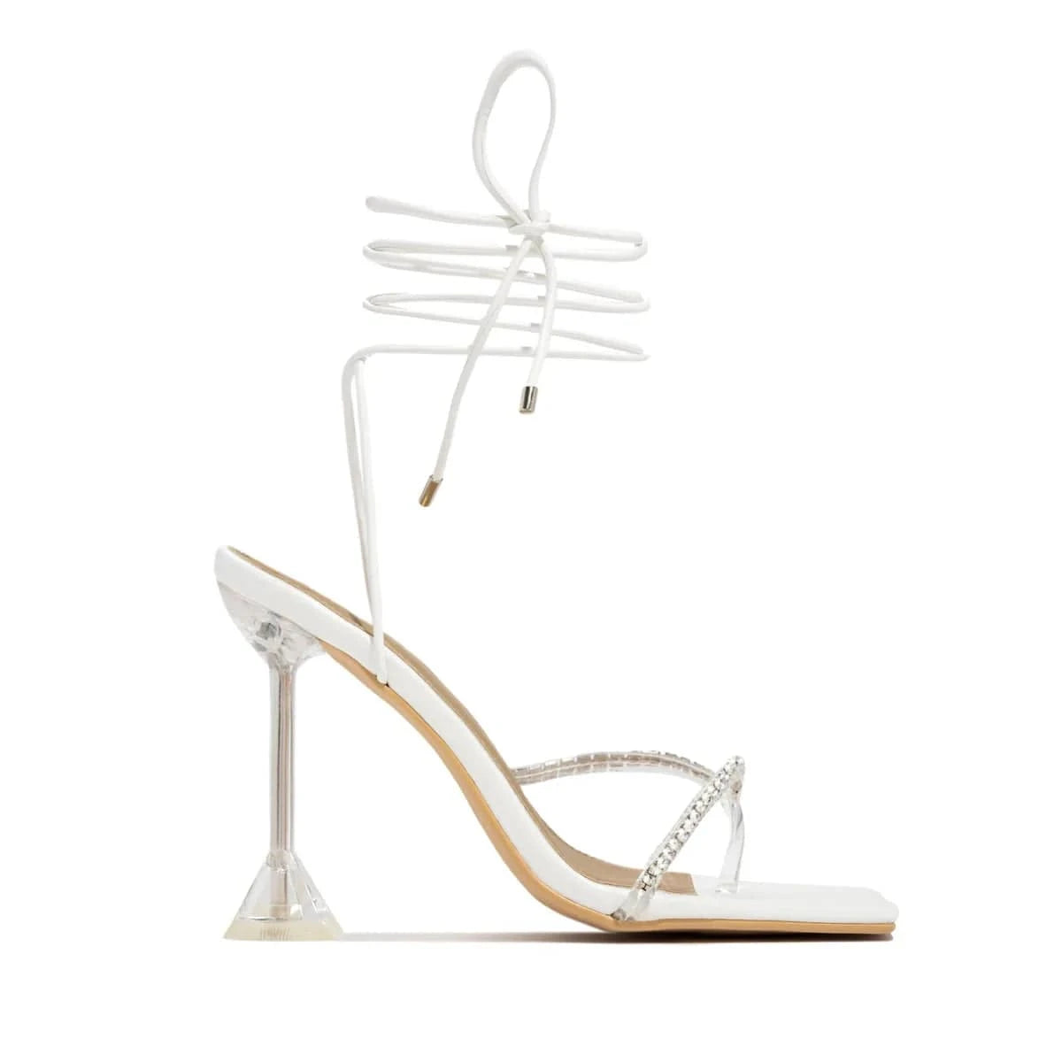 36 / White Wholesale Ladies Shoes 2022 Arrivals Women Sexy Shoes High Heels Sandals For Women And Ladies