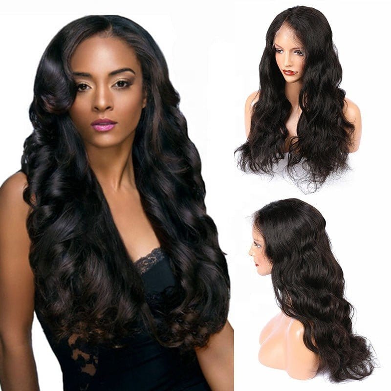 360 HD Lace Body Wave Human Hair Wig (200% Density)