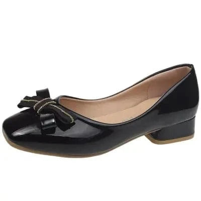38 / 1 Bownot 1-3cm Classic Bridal Wedding Shoes Woman Metal Decoration Pumps Bowknot High Heel Designer Brand Chunky Heels Shoes Ladies Dress Pumps