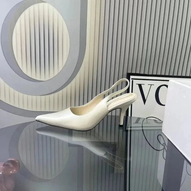 38 / White Top quality girl sexy high heel sandals summer brand designer white high heels women's shoes