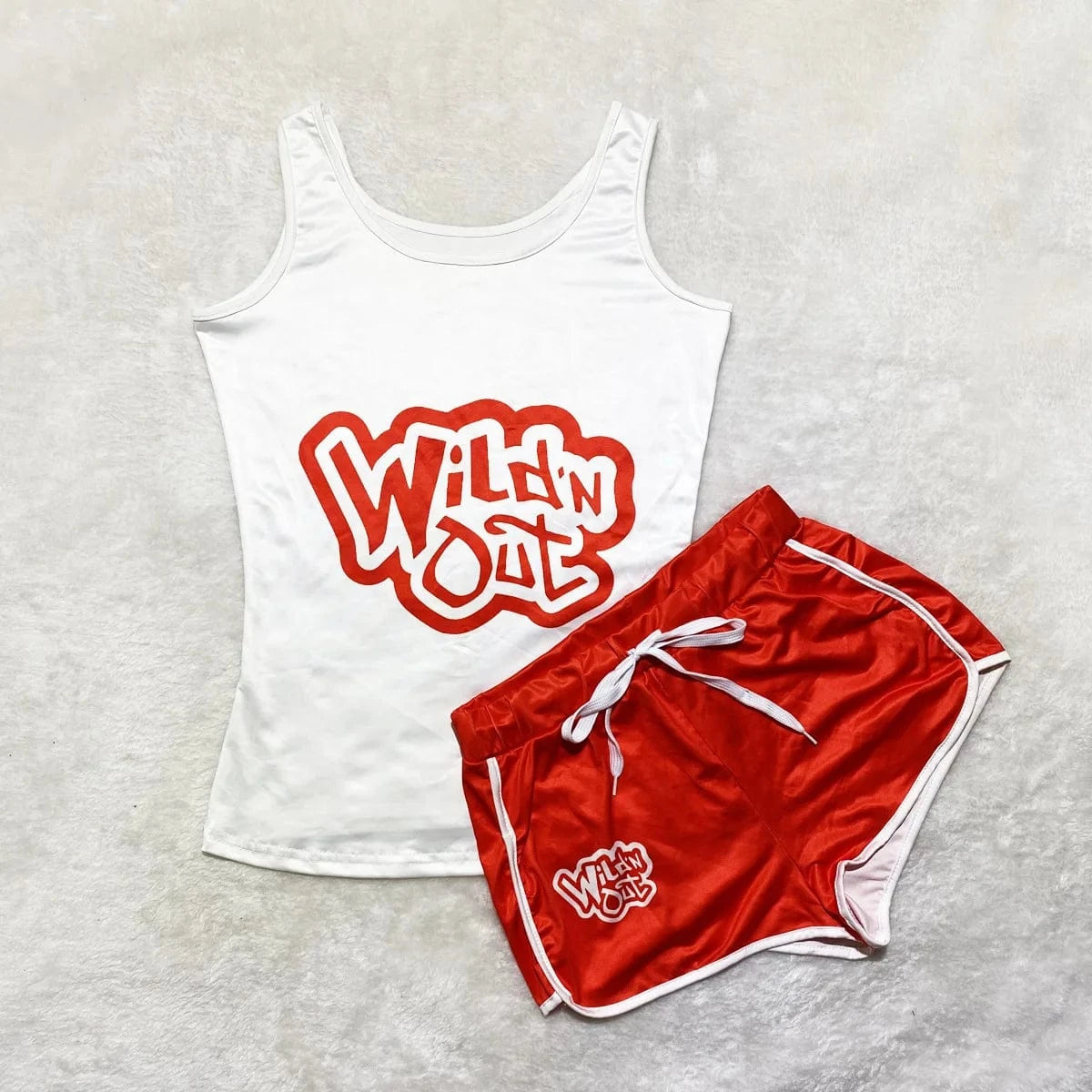 4 XL / No.9 5XL Wholesale Women's Shorts Sets Tank Top Shorts Summer Clothes For Women Sports Fitness Plus Size Two Piece Suit Tracksuits