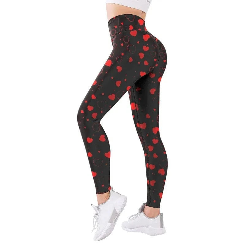 4 XL / Red Black1 Women Gradient Seamless Full Yoga Pants 2024 Female Tie Dye Peach Tights Sports Leggings High Waist Belly Running Fitness Pants
