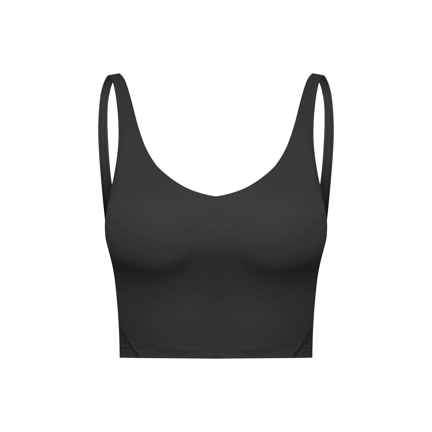 4/XS / Deep iron ash 2024 Lemon Beautiful Back Fitness Female High Strength Shockproof Align Women Yoga Bra Top Running Sports Vest For Workout