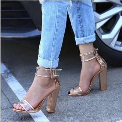 40 / Gold Women Pumps Shoes High Heels T-stage Sexy women Dancing Party Wedding ladies Sexy High Heels Shoes Fashion