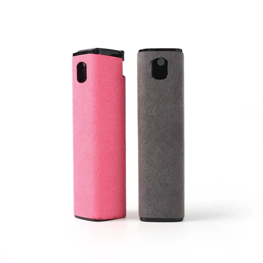 4in1 Microfiber Screen Cleaner Spray Bottle for Mobile Phone Ipad Computer Microfiber Polish Cloth Wipe Cleaning Glasses Wipes