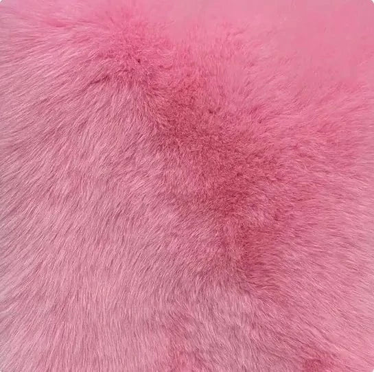 4XL / Pink New Design Plus Size Outdoor Furry Fall Ladies Fluffy Mommy And Me Adult Warm Trendy faux fox fur coats winter women's jackets