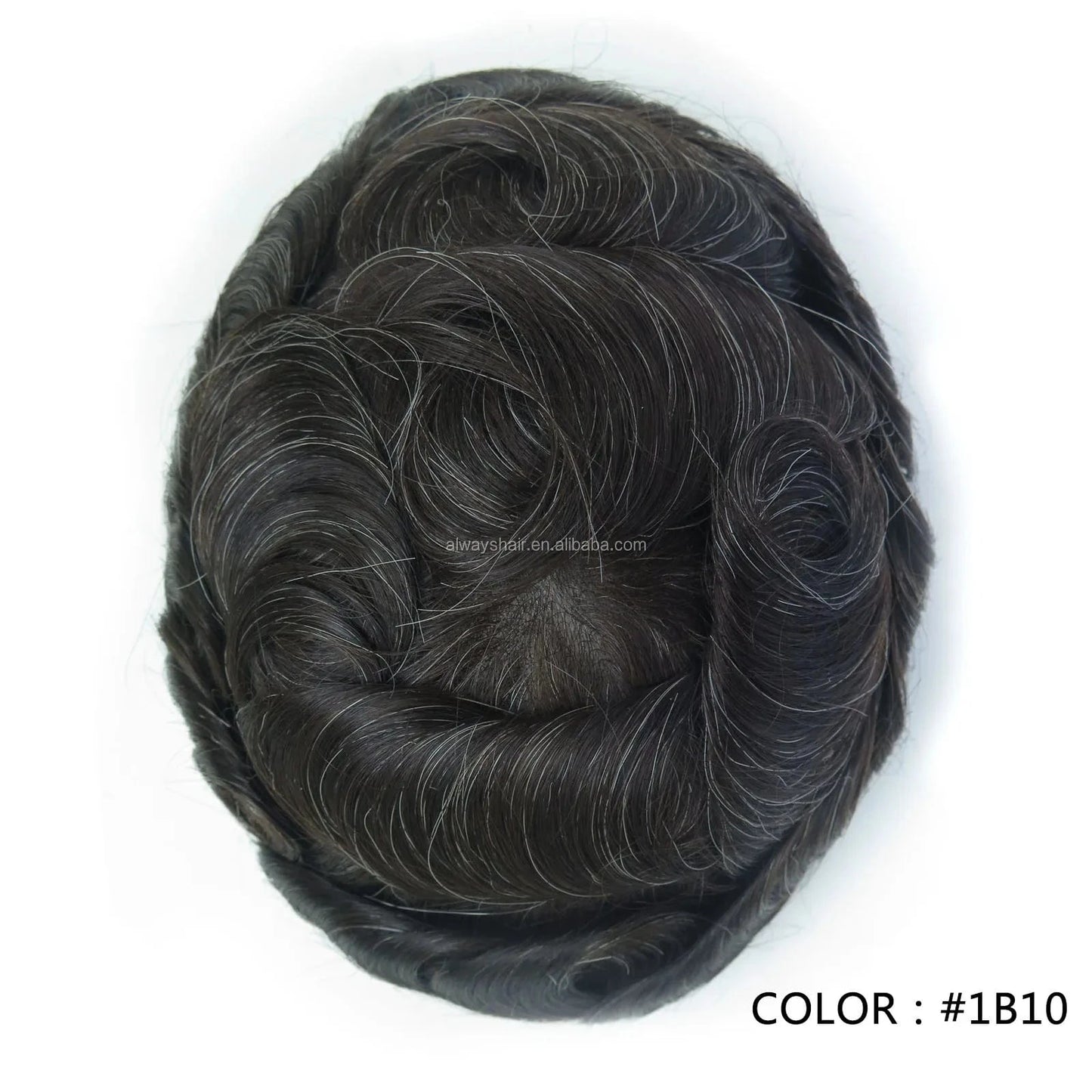 8X10 / 1B10 / 6inches Indian Human Hair Male Wig 6 inches Australia Erkek Peruk