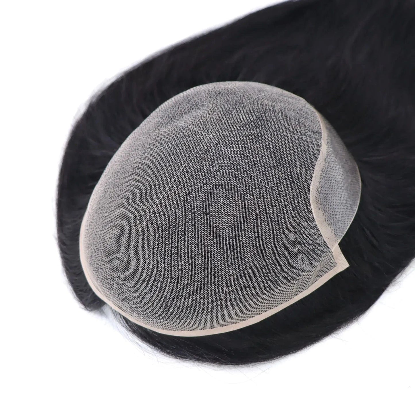 8X10 / 1B16 inches / Choose 4# 18 Inches Long Male Hair Prosthesis 8x10 Man Hair Patch Front Lace Base Cap Lace Toupee For Men Wig