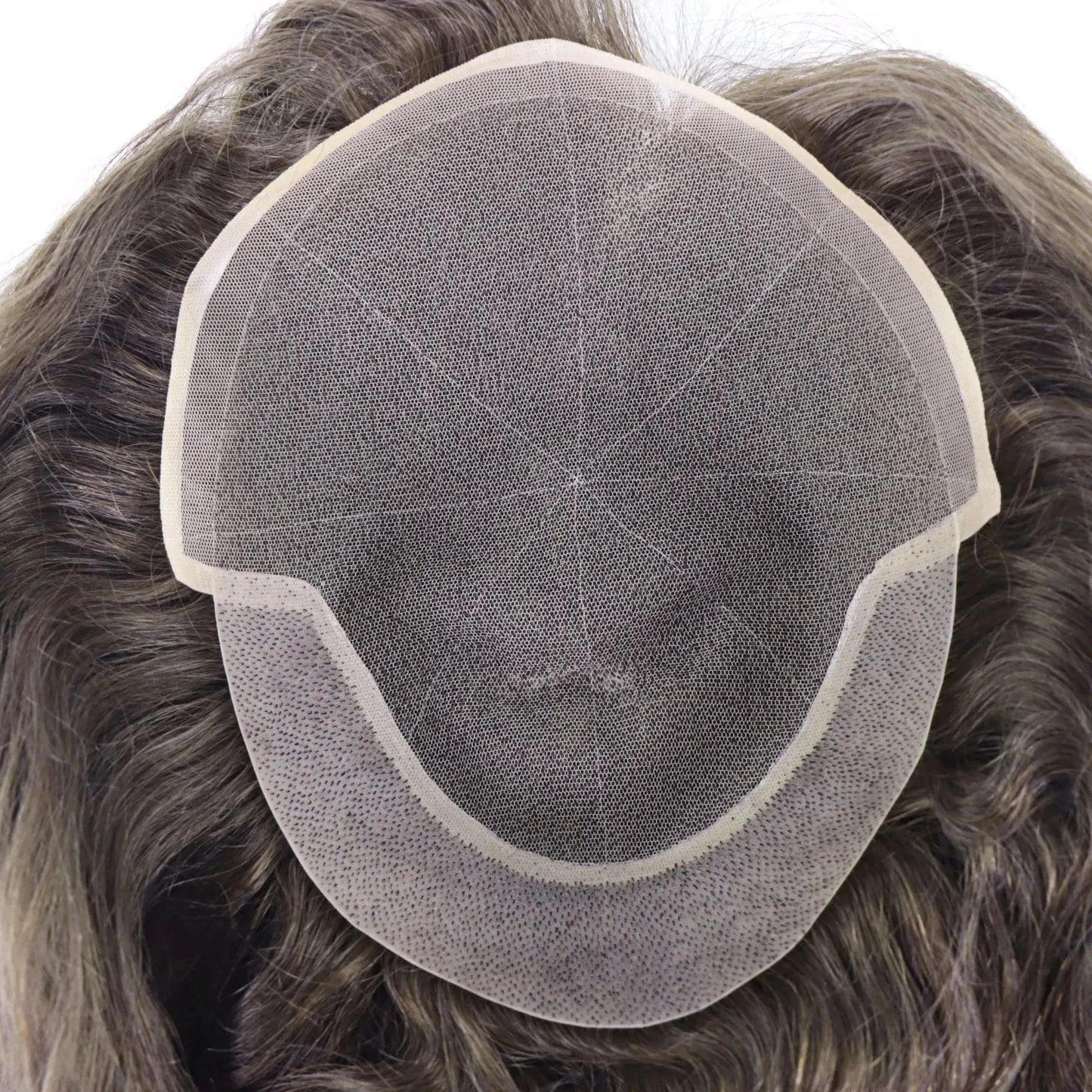 8X10 / 3#18 inches / Choose 1B60 Grey 12 Inches Man Hair Unit Hollywood Base Cap Mens Wig 8x10 Hair Extensions Toupee For Men
