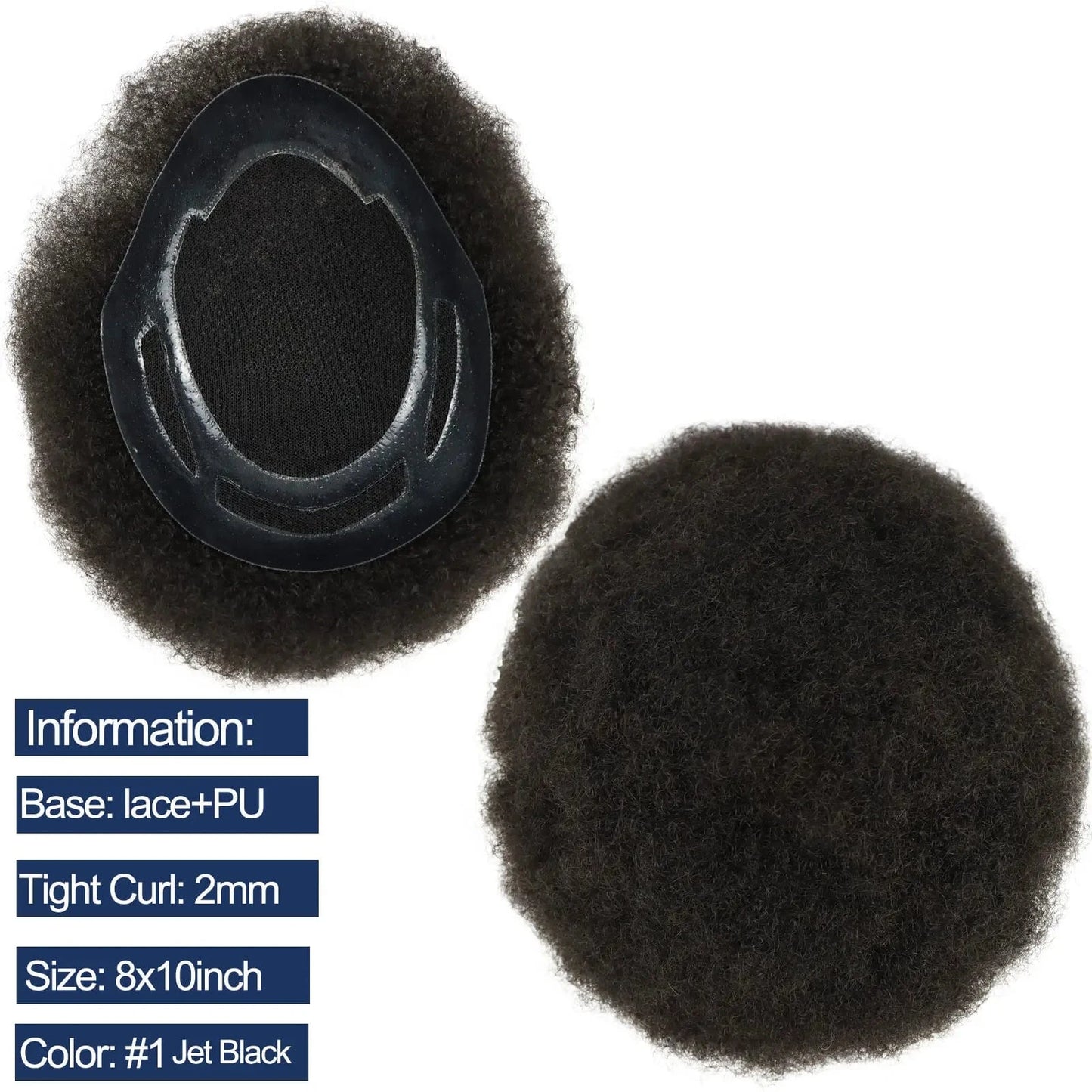 8X10 Indian Men's Replacement Hair Systems Toupee Mono Thin Skin Mens Hairpieces Remy Human Hair Afro Men Toupee