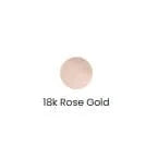 9.25 / 18k Rose gold 18K White Gold Solitaire Engagement Ring 2.5CT 8.5mm D Color VVS1 Round Shape Moissanite Diamond Ring Jewelry