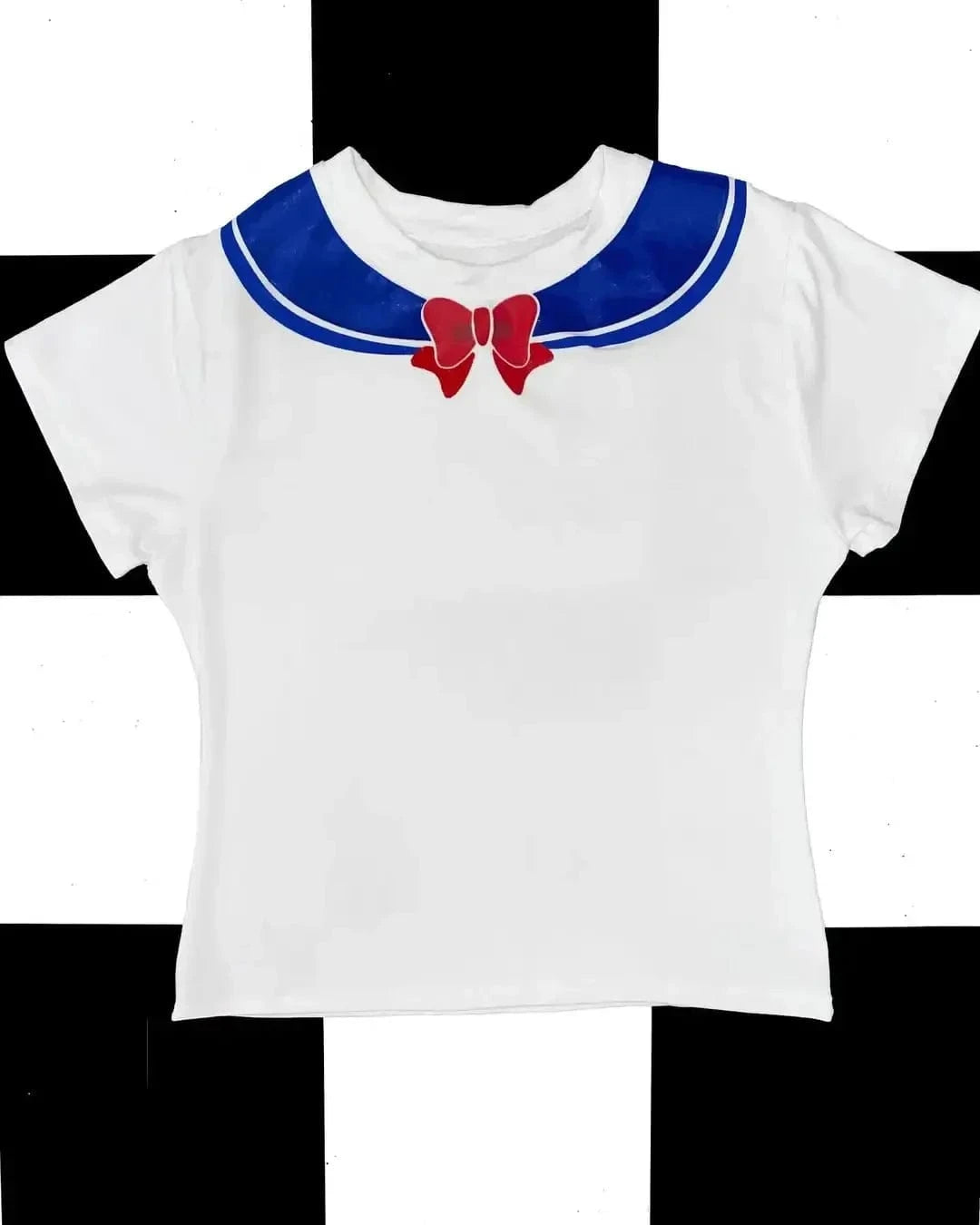 9 / M Y2K Glasses Wearing Kitten Pattern Printed Slim Fit Women's T-shirt Retro Pure Cotton Exquisite Fashion Casual Top Kawaii