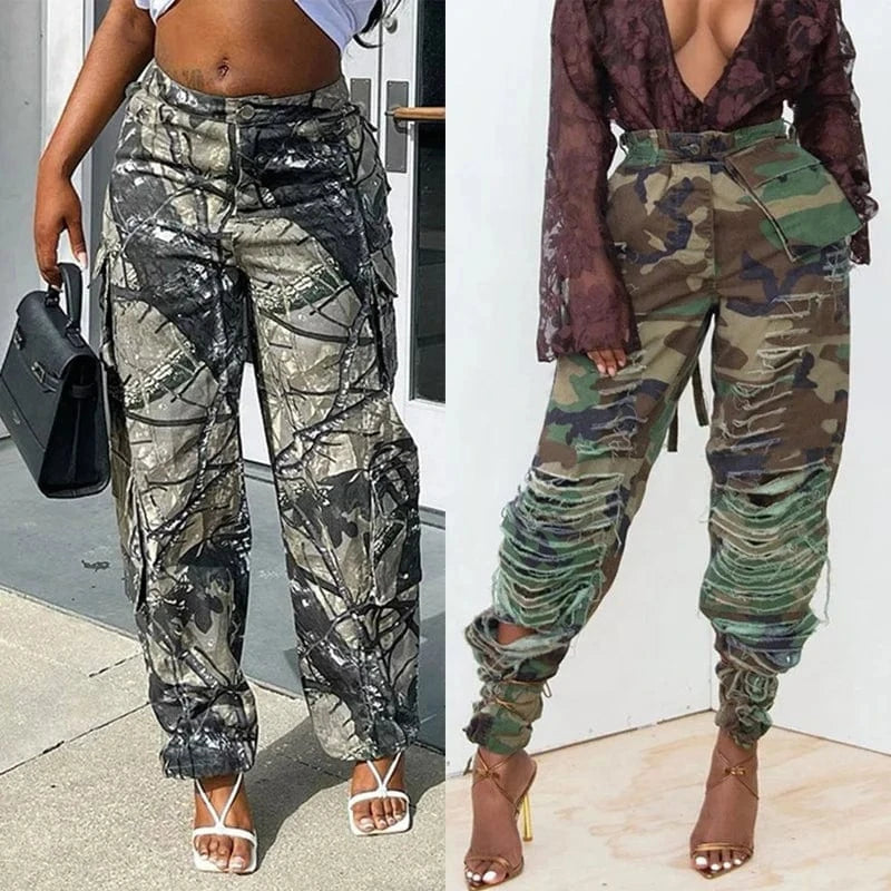 9185TD New fashion streetwear 2024 summer clothes for women sleeveless vest sexy halter backless shirts women top camo crop top