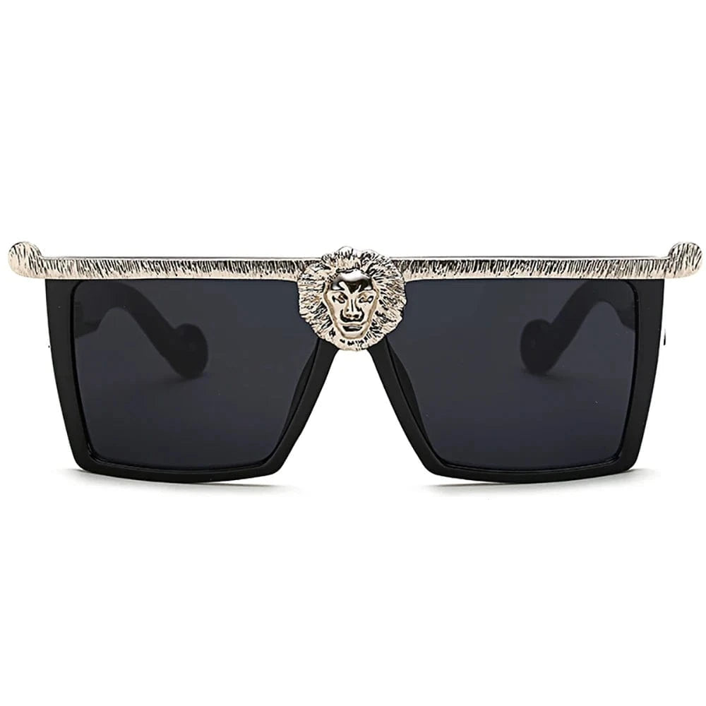 96876 Unique Sunglasses Ladies Men Women Lion Head Celebrity Sunglasses Unisex Vintage Fashionable UV400 Sun Glasses