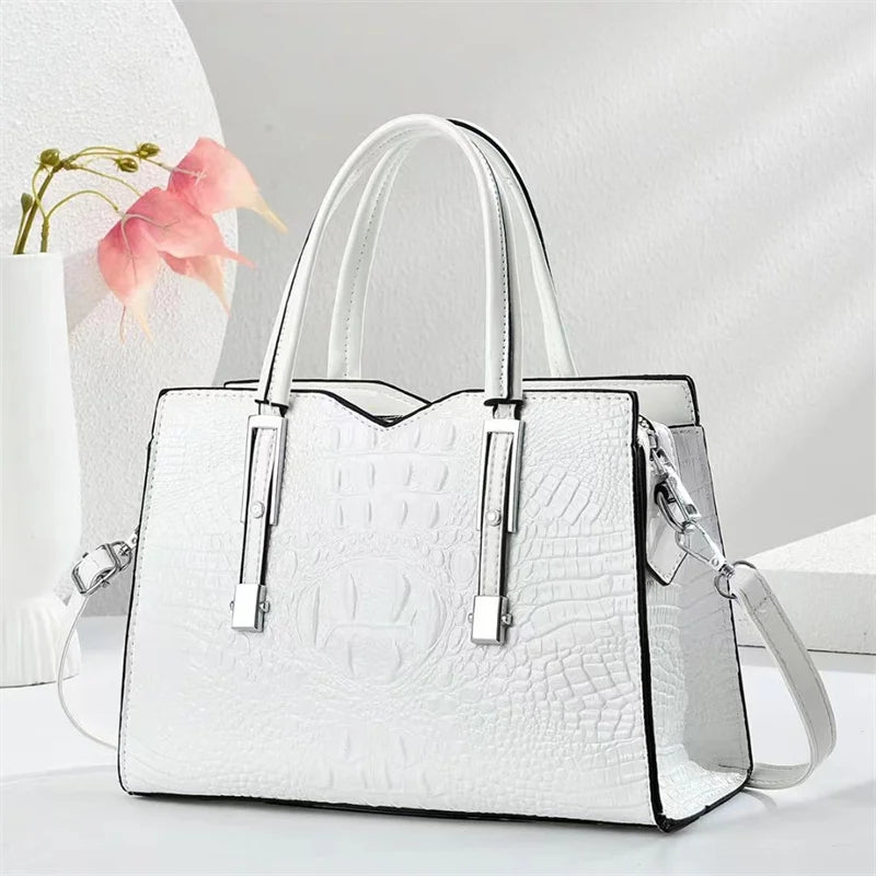 2025 New Women's Luxury PU Leather Handbags and Purses High Quality Wholesale with Zipper Closure Ladies' Fashion Style