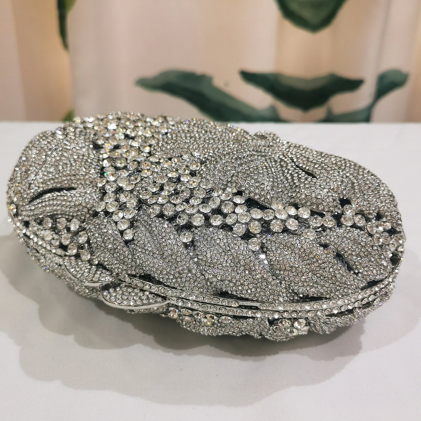Blue/Yellow/White Multicolored Diamond Crystal Clutch Rhinestone Women Clutches High Quality Phone Wallet Best Party Purse Bag