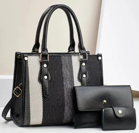 Snake Print Chain Strap Crossbody Bag